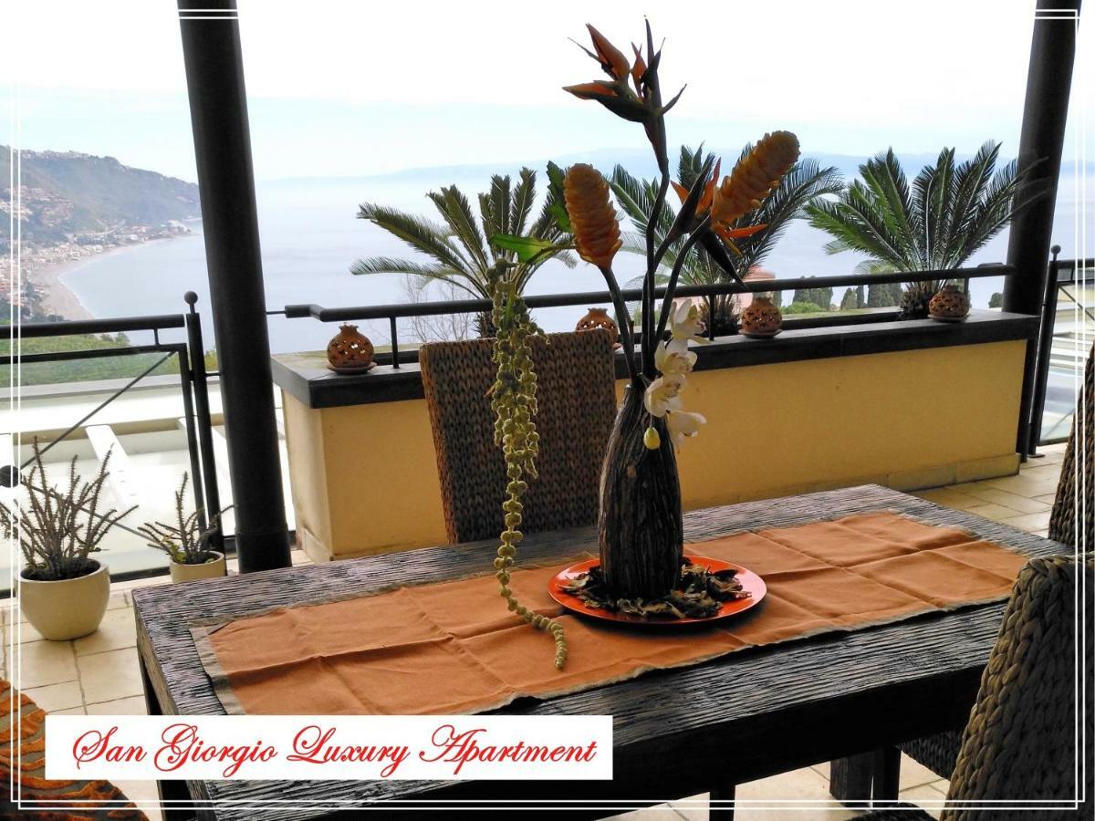 San Giorgio Luxury Taormina-panoramic Pool & Parking Space Appartement *